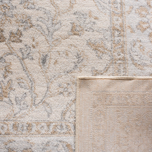Oriental Area Rug 6'7" x 9' – Machine Woven Polypropylene, Non-Shedding