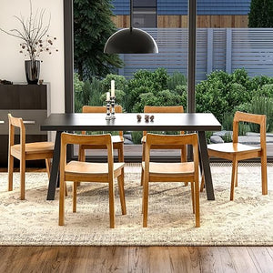 Wood Dining Chairs Set – Mid-Century Modern Accent Chair