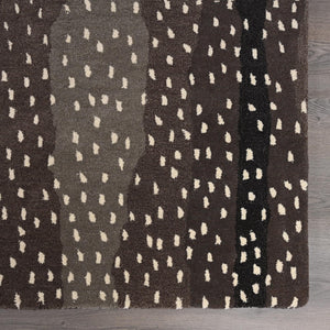 Hand-Tufted Wool Area Rug – Antelope Pattern