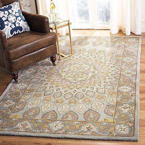 Handmade Wool Area Rug 8'3" x 11' Traditional Oriental