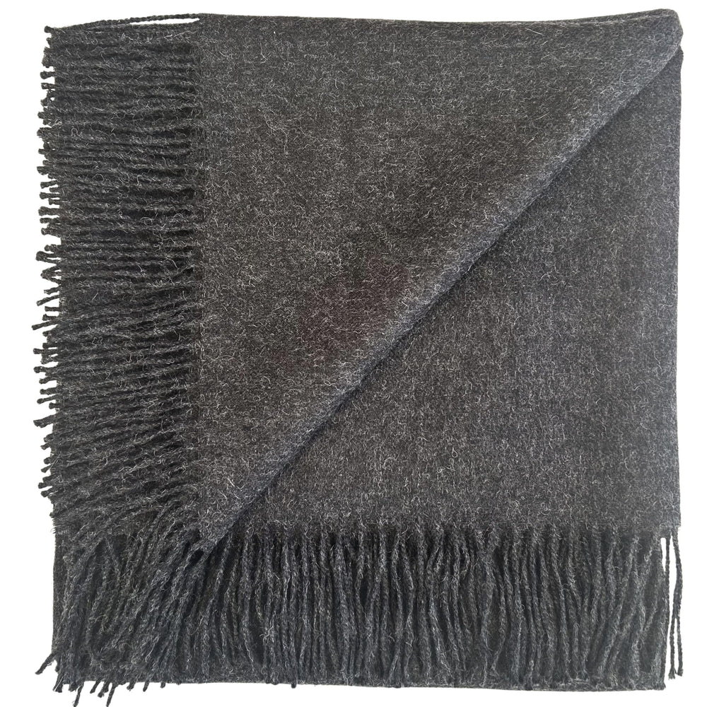 Pure Baby Alpaca Throw Blanket