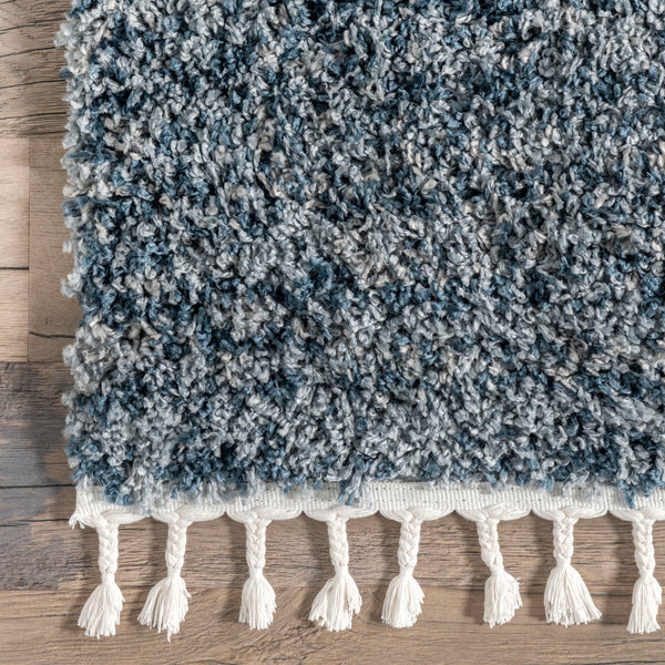 12x15 Shag Area Rug – Solid Plush Polypropylene, Indoor, Rectangular