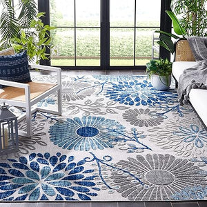 9x12 Indoor Outdoor Area Rug – Stain-Resistant Polypropylene