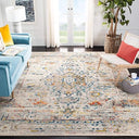12x15 Boho Medallion Area Rug – Polypropylene, Non-Shedding, Indoor