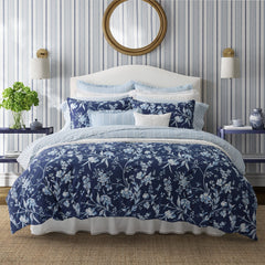King Comforter Set – 7-Piece Cotton Reversible Bedding