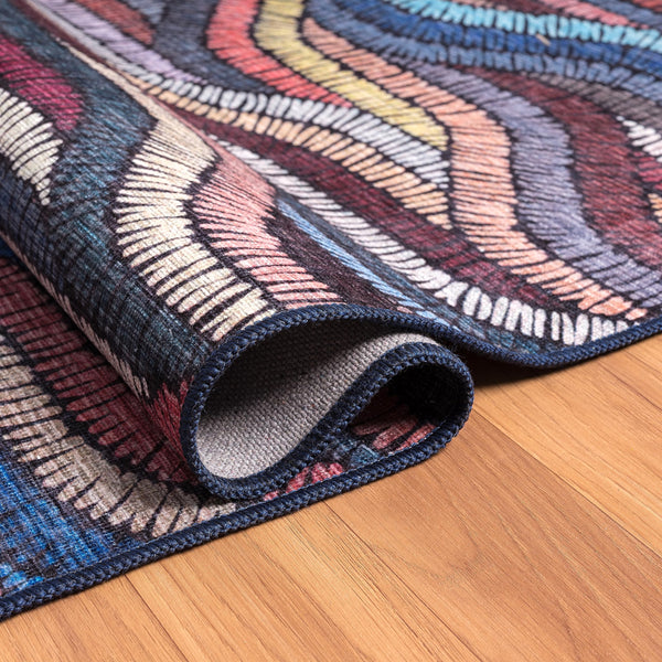 Multicolor Woven Ropes Area Rug