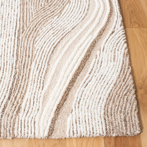 9x12 Hand-Tufted Wool Area Rug – Art Deco Abstract
