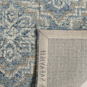 Abstract Hand-Tufted Wool Area Rug – Contemporary Design