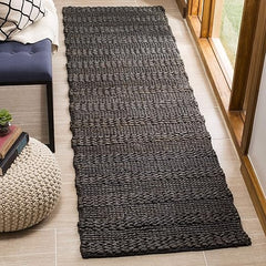 Handmade Jute & Cotton Runner Rug 2'3" x 8'