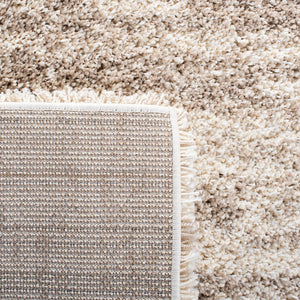 Shag Area Rug 5'3" x 7'6" – Moroccan Tile, Non-Shedding, 2-Inch Pile