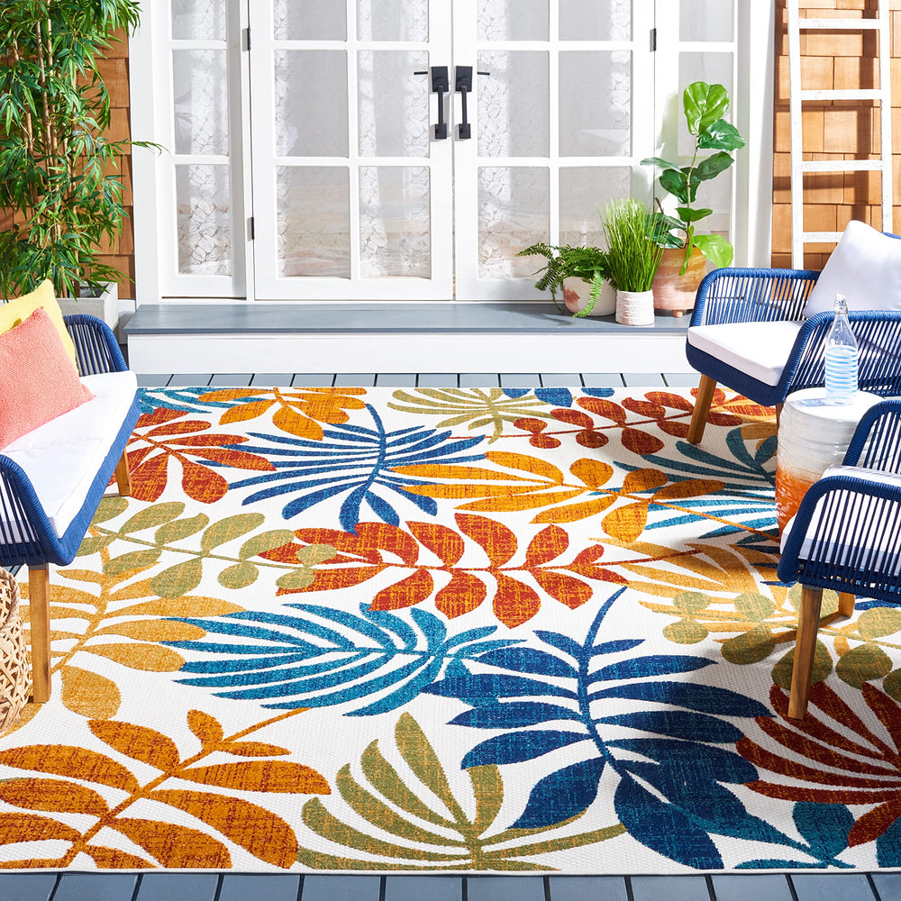 Indoor Outdoor Area Rug 8x10 – Stain Resistant, Non-Shedding, Easy Clean