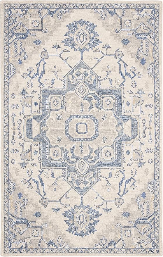 Micro-Loop Wool Accent Rug 2' x 3'