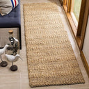 Handmade Jute & Cotton Runner Rug 2'3" x 8'