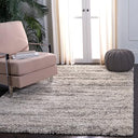 Shag Area Rug 5'3" x 7'6" – Moroccan Tile, Non-Shedding, 2-Inch Pile