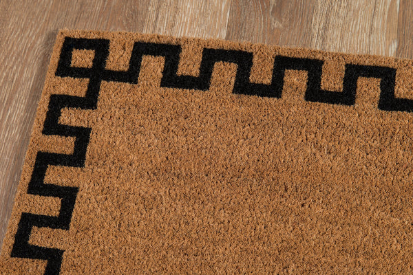 Hand Woven Coir Indoor Outdoor Doormat 1'6" x 2'6"