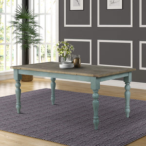 6-Piece Farmhouse Dining Set with Bench