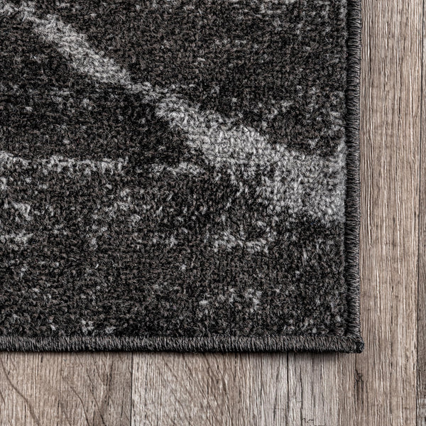 12x15 Abstract Area Rug – Polypropylene, Non-Slip, Stain Resistant