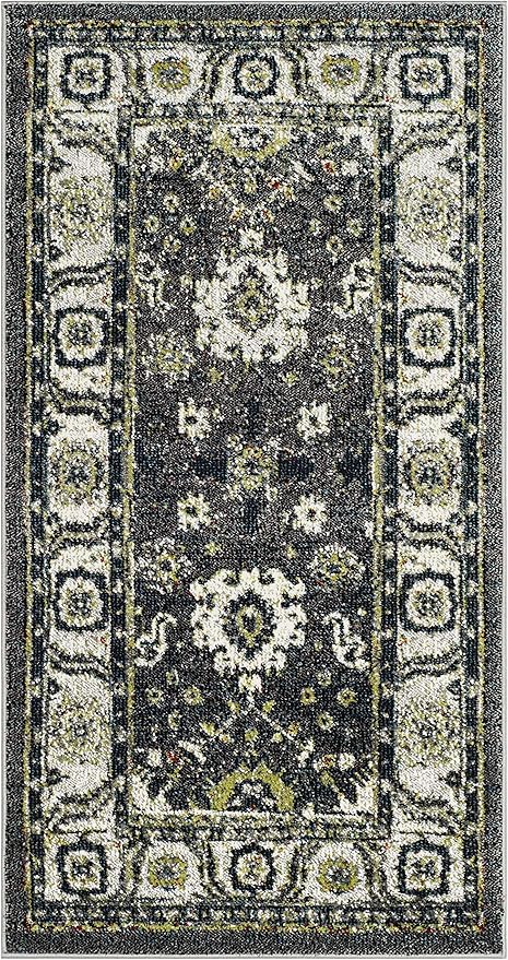 Persian Hamadan Runner Rug 2'3" x 18' – Traditional Oriental Design