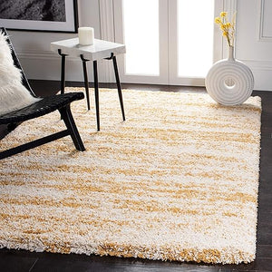 Shag Area Rug 4' x 6' – Plush Non-Shedding Indoor Accent Rug