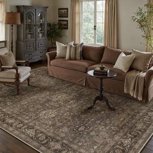 8x10 Washable Vintage Area Rug