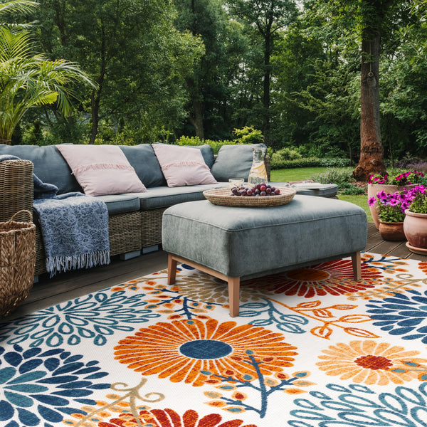 9x12 Indoor Outdoor Area Rug – Stain-Resistant Polypropylene