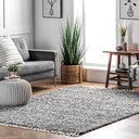 12x15 Shag Area Rug – Solid Plush Polypropylene, Indoor, Rectangular