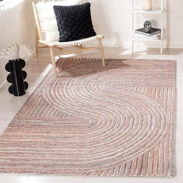 Mid-Century Modern Abstract Runner Rug 2'3" x 12'