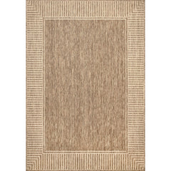 4x6 Indoor Outdoor Area Rug – Striped Border