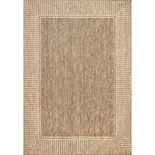 4x6 Indoor Outdoor Area Rug – Striped Border