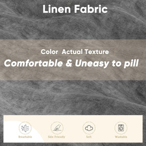 L-Shaped Modular Sectional Sofa with Deep Seat & Chenille Fabric