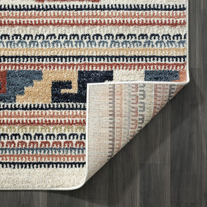 Multicolor Southwestern Tribal Area Rug