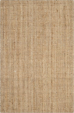 Handwoven Jute & Coir Area Rug – Natural Fiber, Farmhouse Style