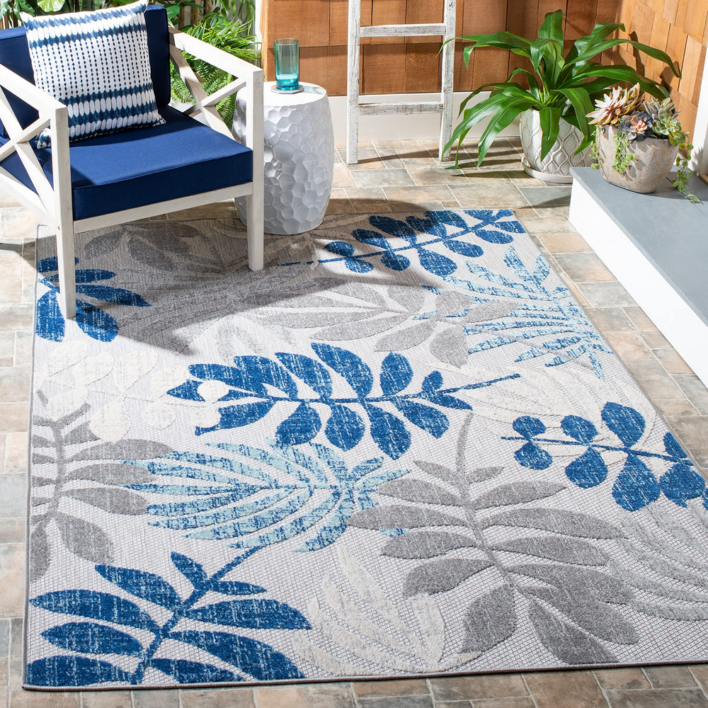 Indoor Outdoor Area Rug 8x10 – Stain & UV Resistant, Non-Shedding