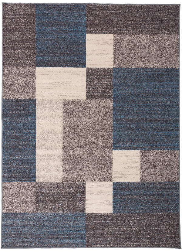 Contemporary Geometric Area Rug – Non-Slip, Non-Shedding | 7'10" x 10'