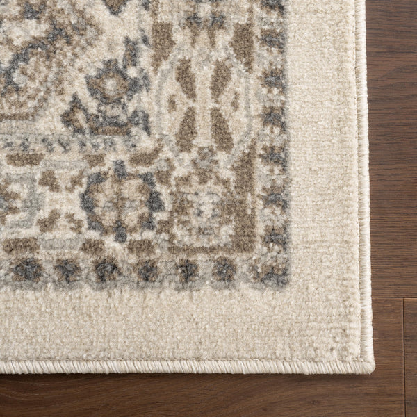 9x12 Vintage Medallion Area Rug – Tribal Tile Pattern