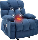 Massage Rocker Recliner Chair with Heat & Vibration