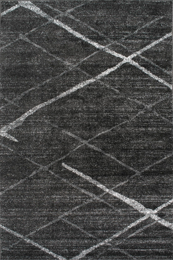 12x15 Abstract Area Rug – Polypropylene, Non-Slip, Stain Resistant