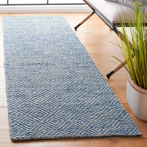 Wool Runner Rug 2'3" x 8' – Geometric, Transitional