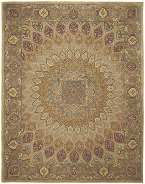 Handmade Wool Area Rug 8'3" x 11' Traditional Oriental