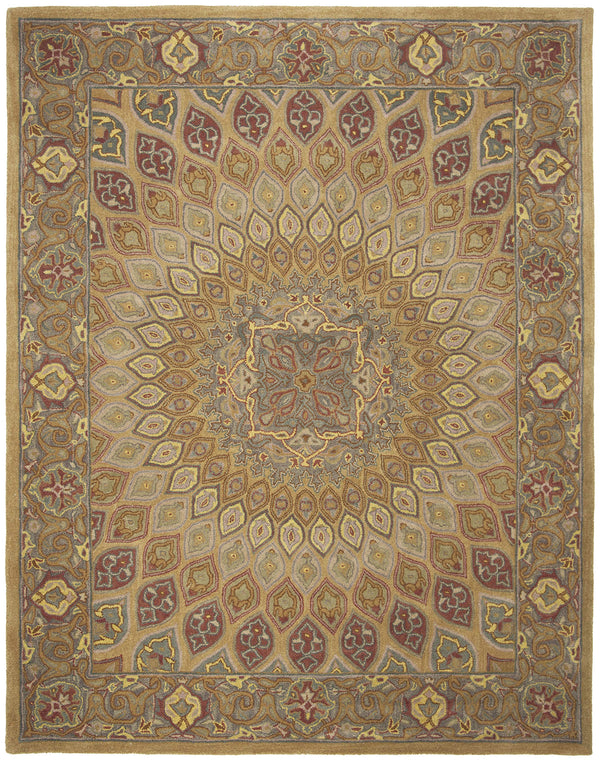 Handmade Wool Area Rug 8'3" x 11' Traditional Oriental