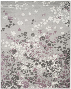 Floral Area Rug 10x14 Rectangular – Polypropylene, Non-Shedding, Indoor
