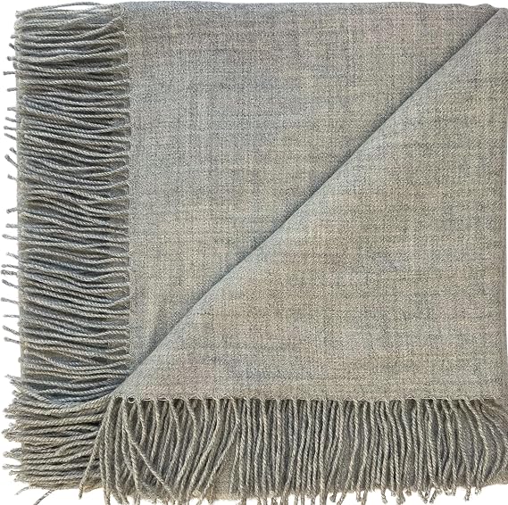 Pure Baby Alpaca Throw Blanket