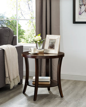 Oval Coffee Table & End Tables Set