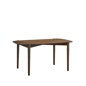 ACTU 58” Mid-Century Modern Dining Table Set for Small Spaces (Seats 4–6)