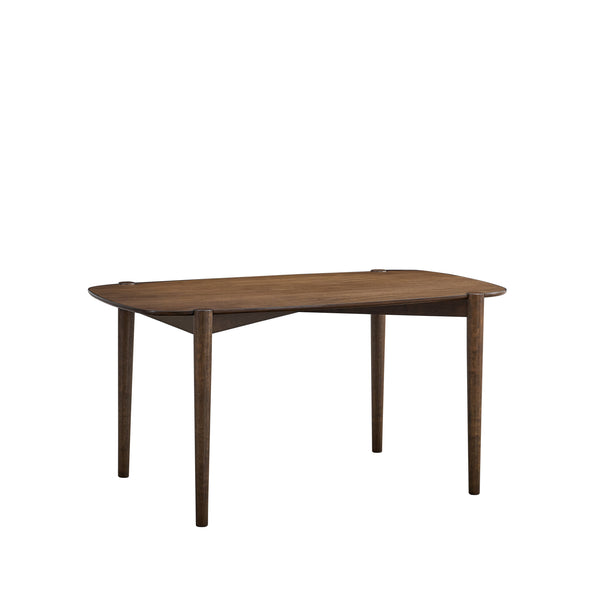 ACTU 58” Mid-Century Modern Dining Table Set for Small Spaces (Seats 4–6)