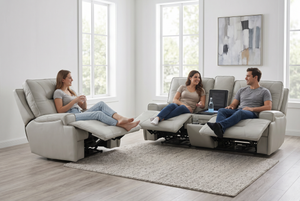 Atlas Fog 3-Piece Power Reclining Living Room Set