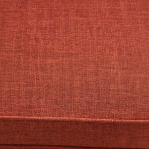 Mid-Century Modern Fabric Loveseat