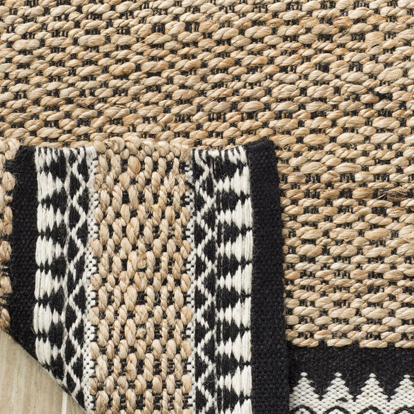 Handmade Jute Runner Rug 2'3" x 10' – Natural Fiber Flat Woven Area Rug