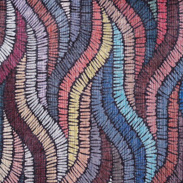 Multicolor Woven Ropes Area Rug