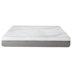 New Pluma White/Gray 12" SensaFlex GelLux Queen Mattress